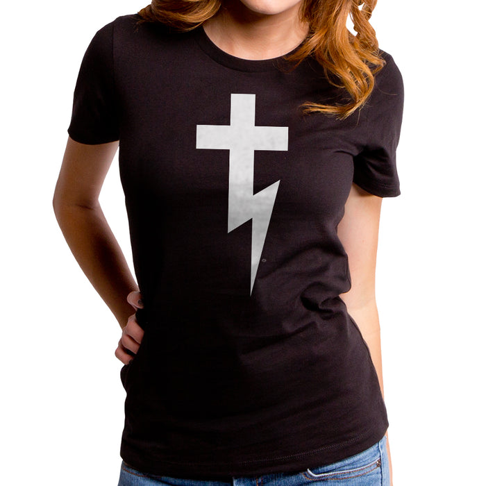 goodie two sleeves Lightning Cross Women's T-Shirt