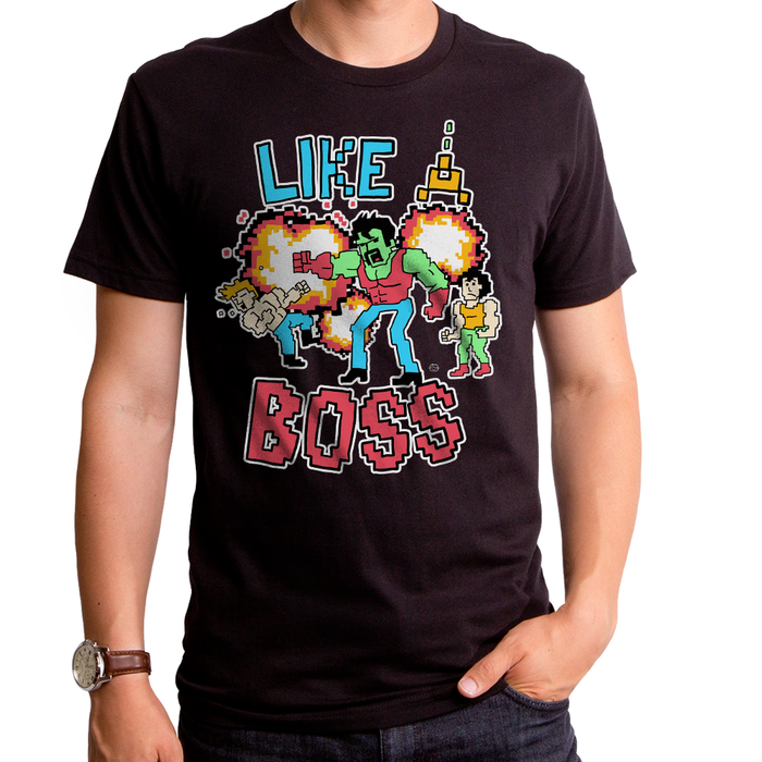 goodie two sleeves Like a Boss Adult T-Shirt