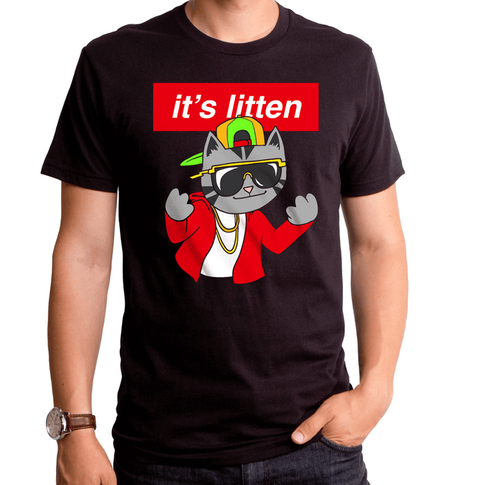 goodie two sleeves Litten Men's T-Shirt