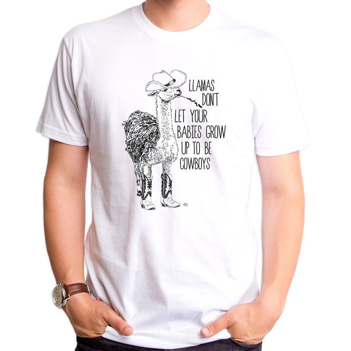 goodie two sleeves Llama Don't Adult T-Shirt