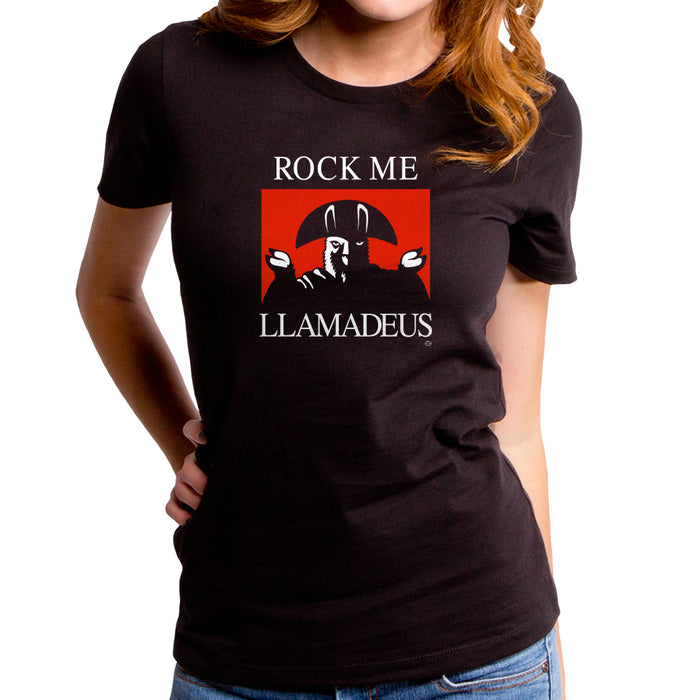 goodie two sleeves Llamadeus Women's T-Shirt