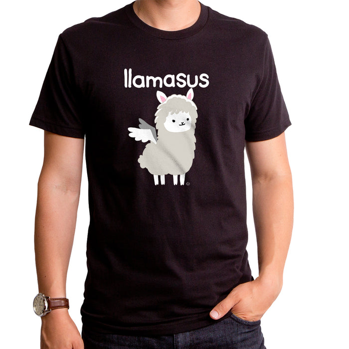 goodie two sleeves Llamasus Adult T-Shirt