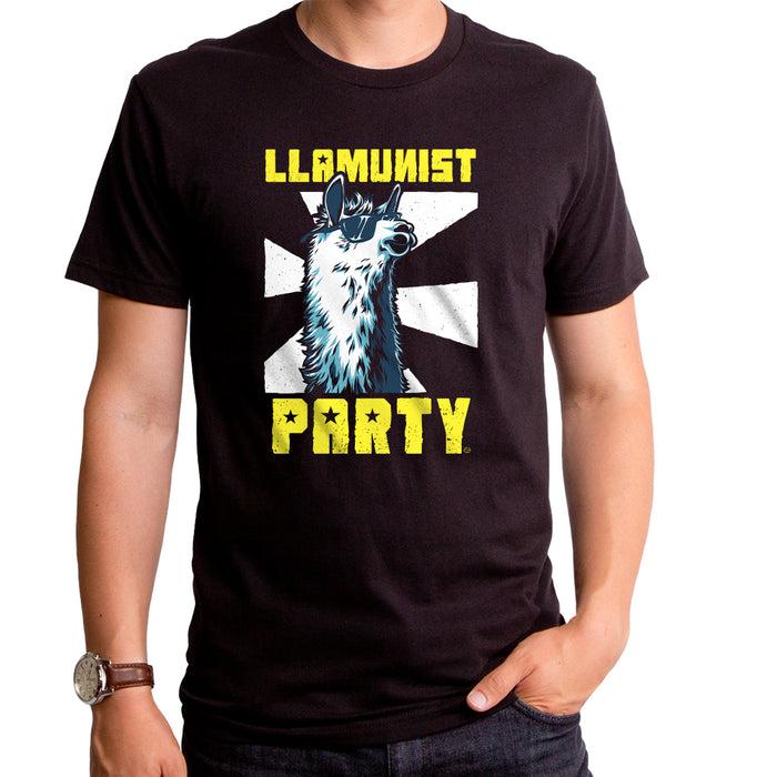 goodie two sleeves Llamunist Party Adult T-Shirt