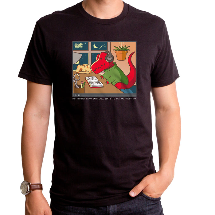 goodie two sleeves Lo Fi Rex Men's T-Shirt