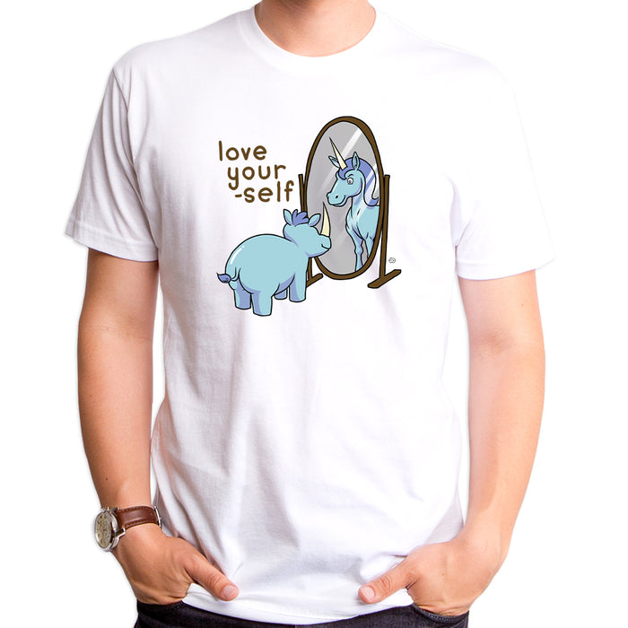 goodie two sleeves Love Yourself Men's T-Shirt