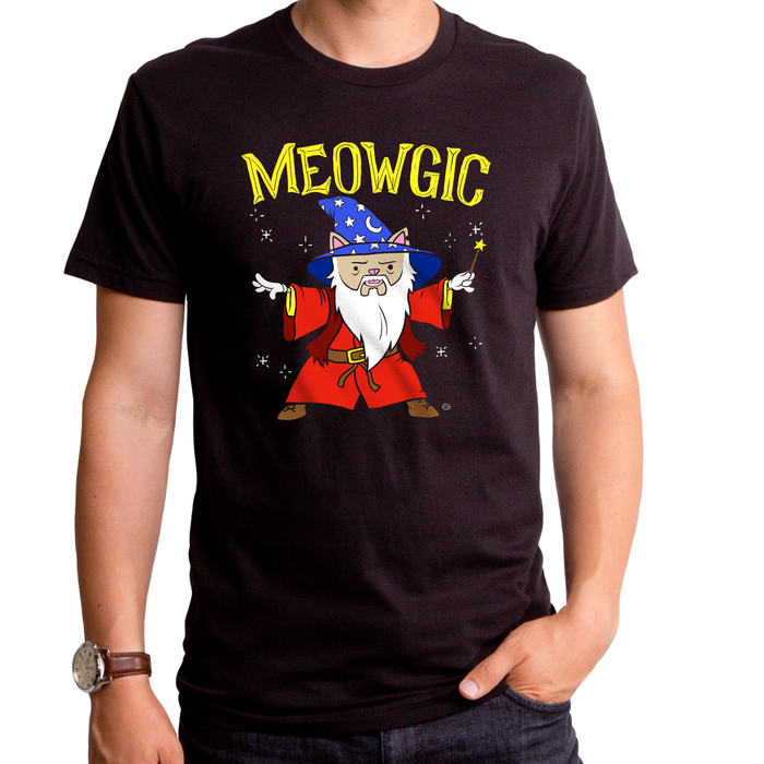 goodie two sleeves Meowgic Men's T-Shirt