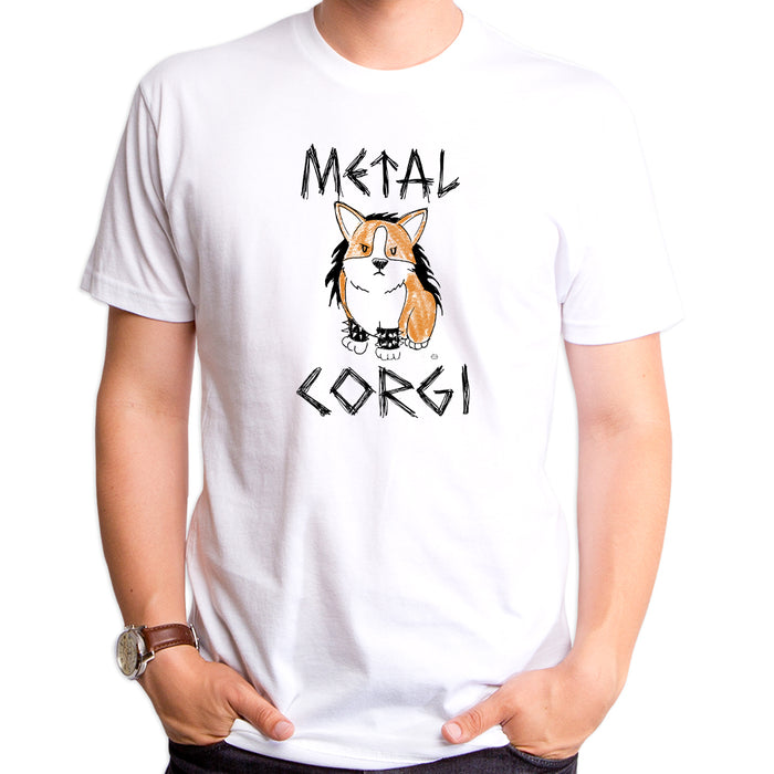 goodie two sleeves Metal Corgi Men's T-Shirt