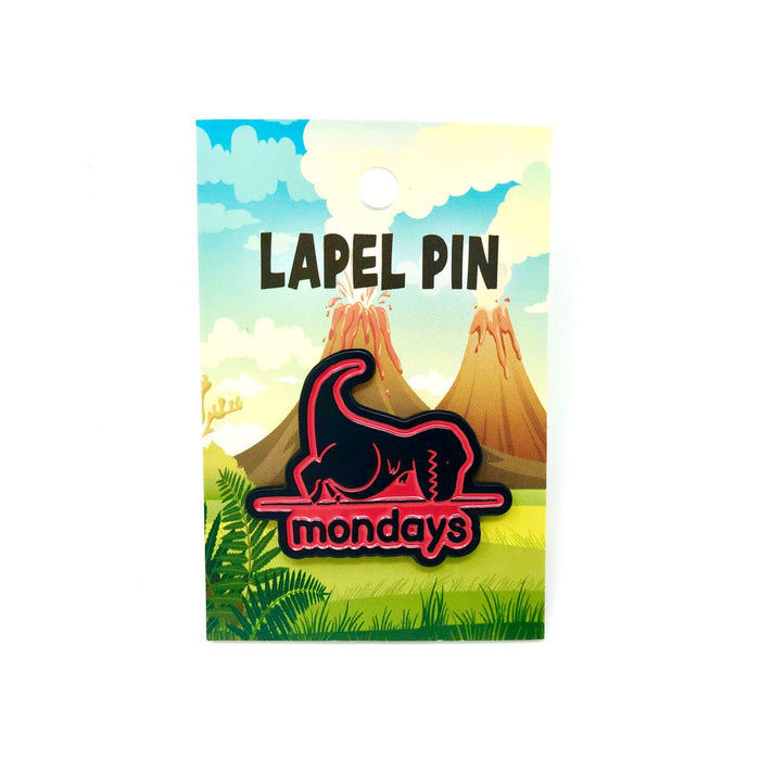 goodie two sleeves Mondays Dino Lapel Pin