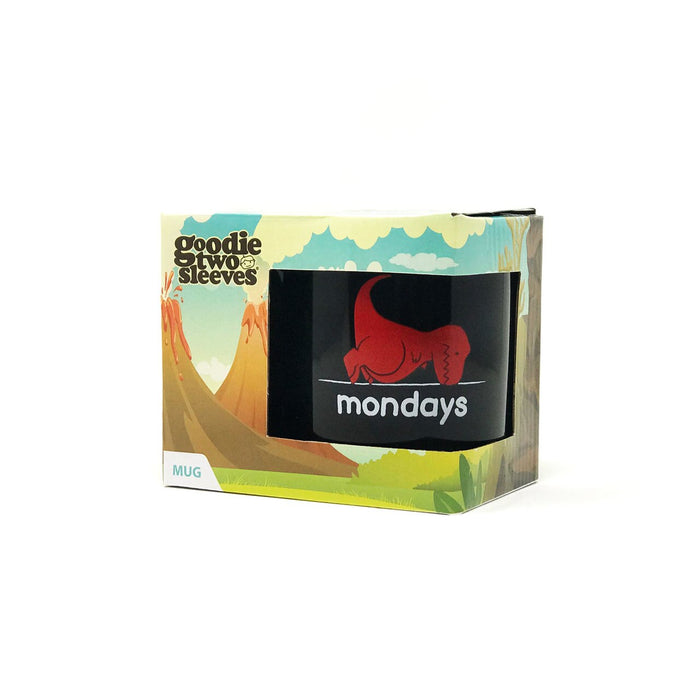 Goodie Two Sleeves Mondays Dinosaur Coffee Mug
