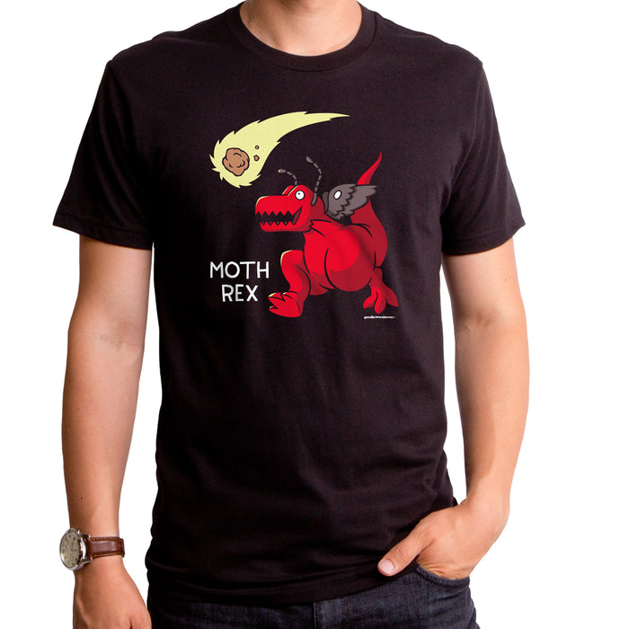 goodie two sleeves Moth Rex Men's T-Shirt