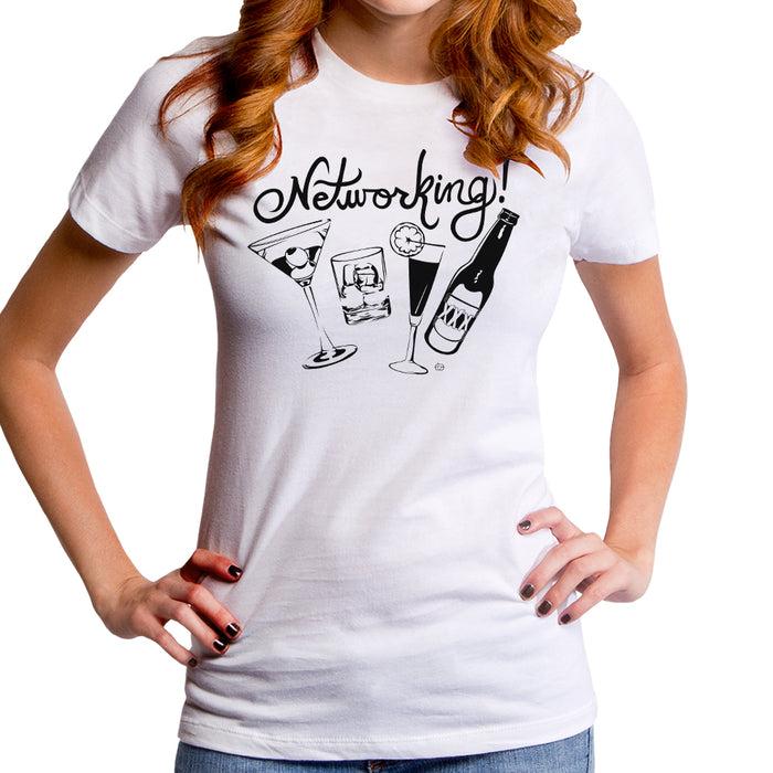 goodie two sleeves Networking Women's T-Shirt
