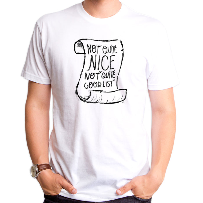 goodie two sleeves Not So Good List Men's T-Shirt