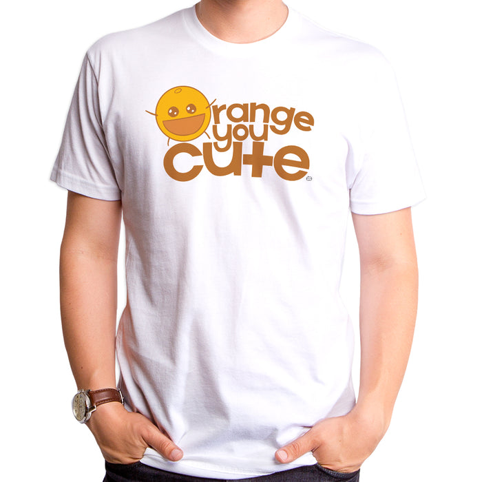 goodie two sleeves Orange You Cute Adult T-Shirt