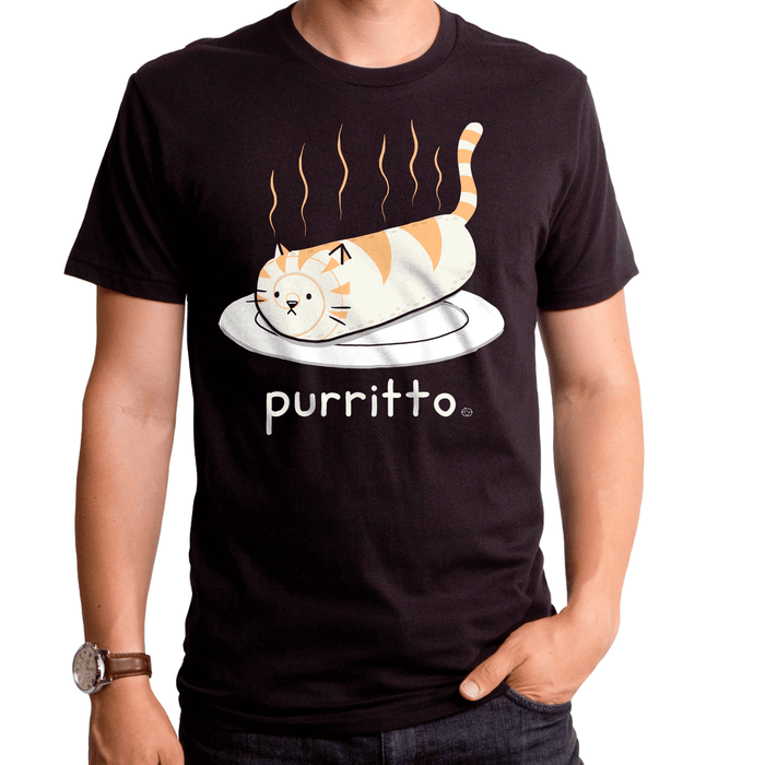goodie two sleeves Pet Purrito Men's T-Shirt