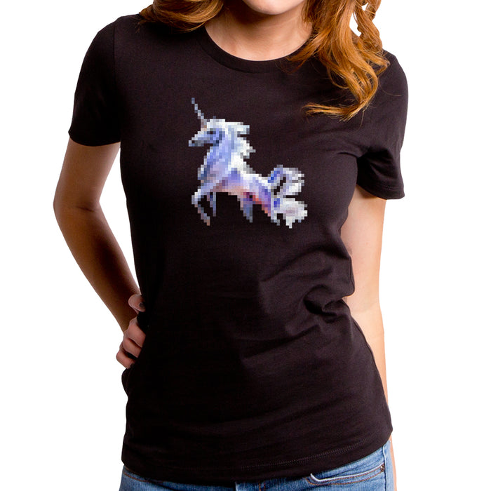 goodie two sleeves Pixel Unicorn Women's T-Shirt