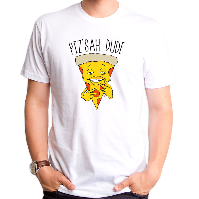 goodie two sleeves Pizsah Dude Adult T-Shirt