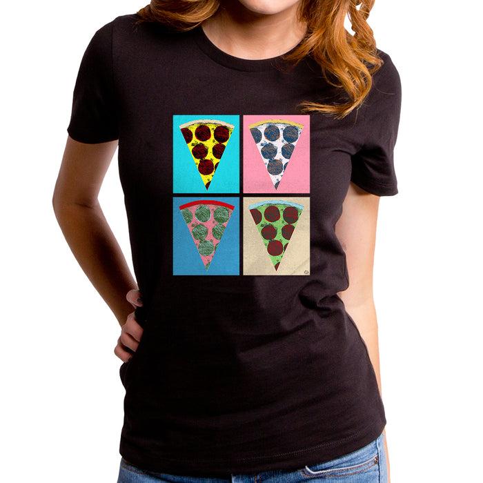 goodie two sleeves Pizza Art Women's T-Shirt