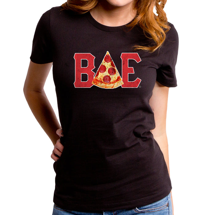 goodie two sleeves Pizza Bae Women's T-Shirt