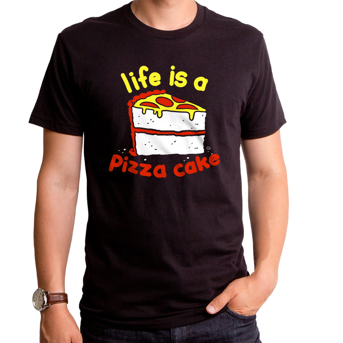 goodie two sleeves Pizza Cake Adult T-Shirt