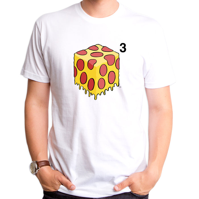 goodie two sleeves Pizza Cubed Adult T-Shirt
