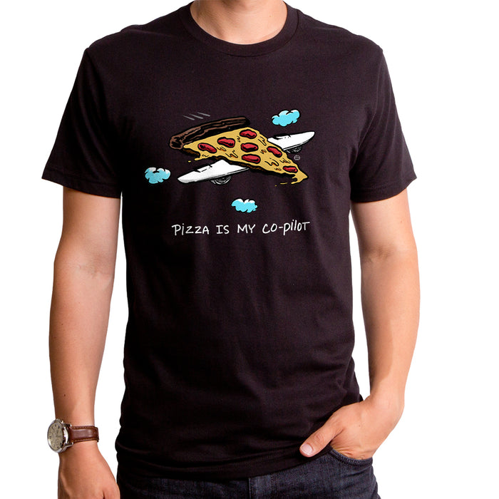 goodie two sleeves Pizza Pilot Adult T-Shirt
