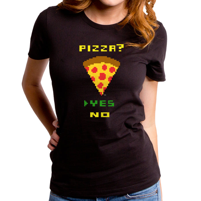 goodie two sleeves Pizza Yes Women's T-Shirt
