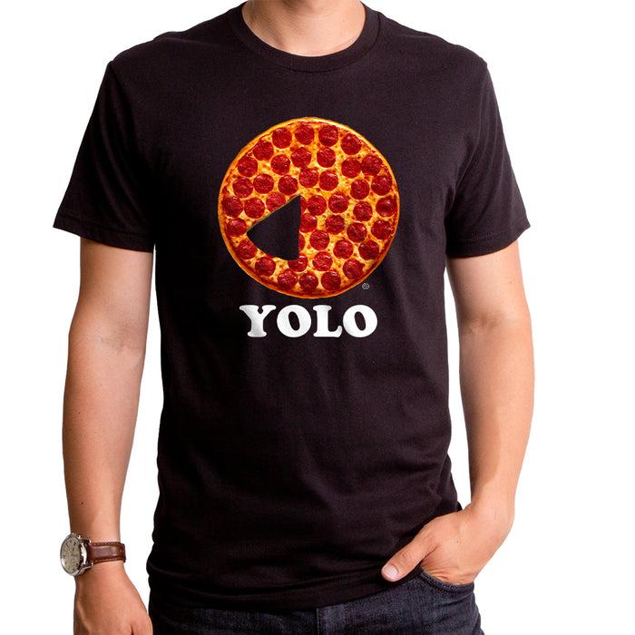 goodie two sleeves Pizza YOLO Adult T-Shirt