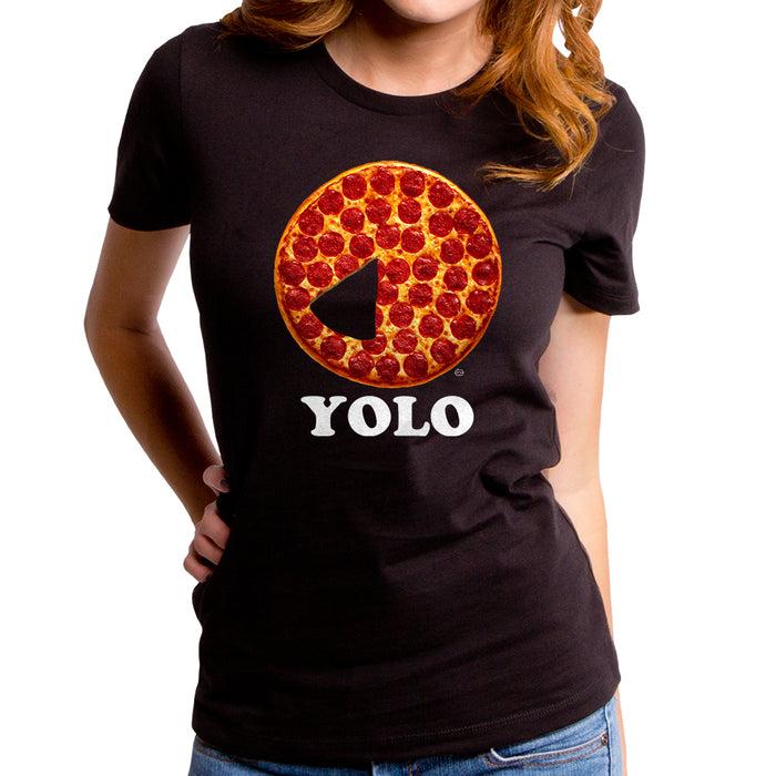 goodie two sleeves Pizza YOLO Women's T-Shirt