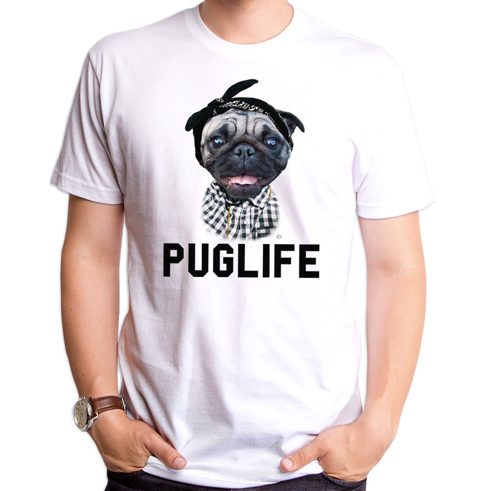 goodie two sleeves Pug Life Adult T-Shirt