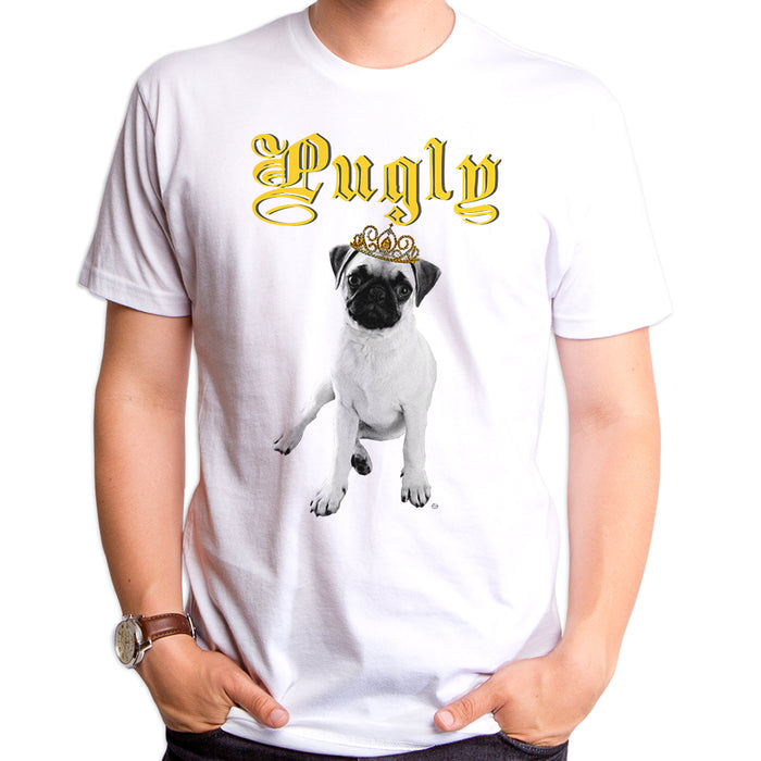 goodie two sleeves Pugly Adult T-Shirt