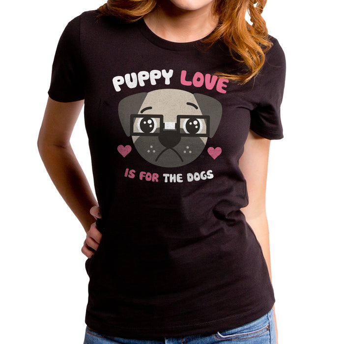 goodie two sleeves Puppy Love Women's T-Shirt