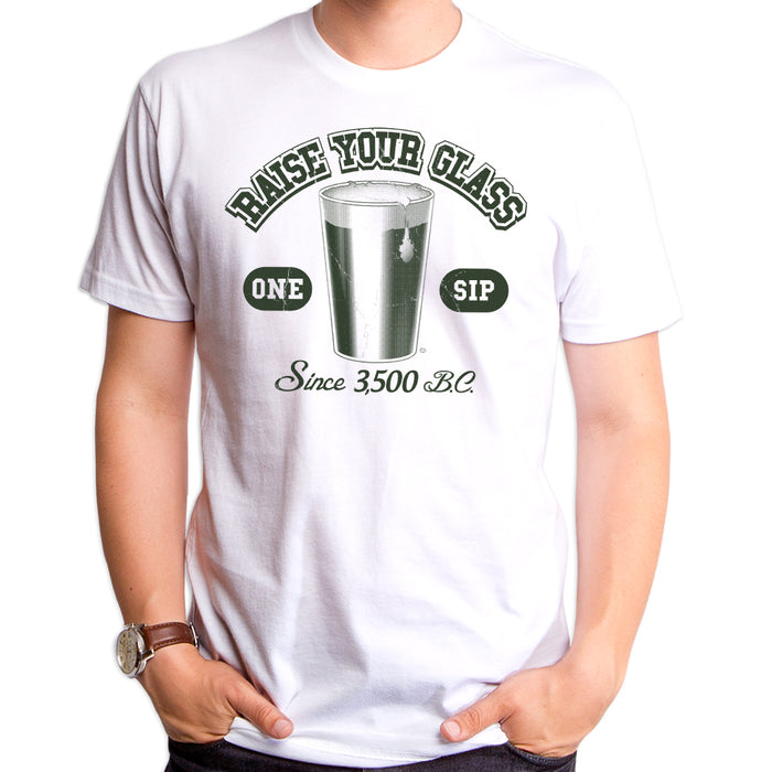goodie two sleeves Raise Your Glass Adult T-Shirt