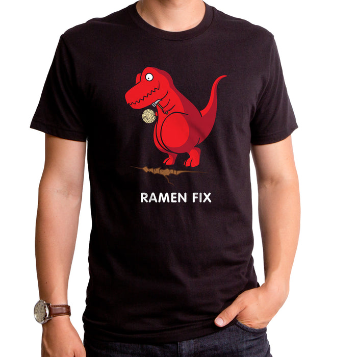 goodie two sleeves Ramen Fix Rex Adult T-Shirt