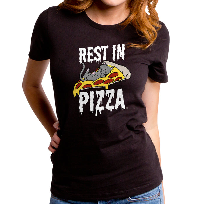 goodie two sleeves Rest in Pizza Women's T-Shirt