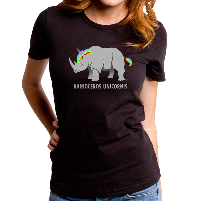 goodie two sleeves Rhino Unicorn Women's T-Shirt