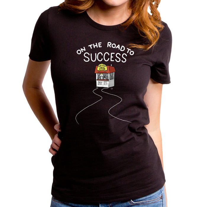 goodie two sleeves Road to Success Women's T-Shirt