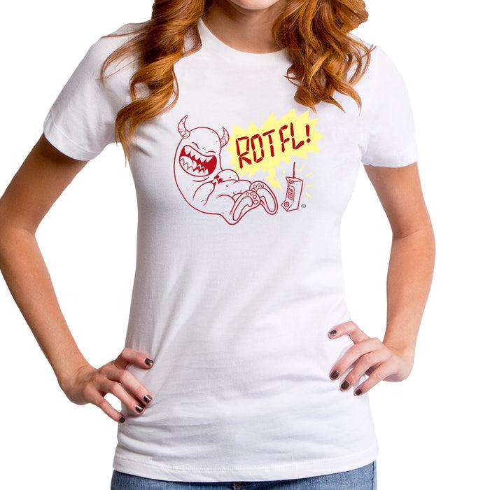 goodie two sleeves ROTFL Monster Women's T-Shirt