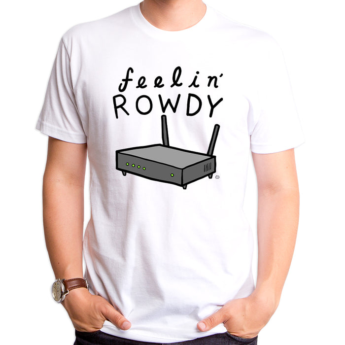 goodie two sleeves Rowdy Adult T-Shirt