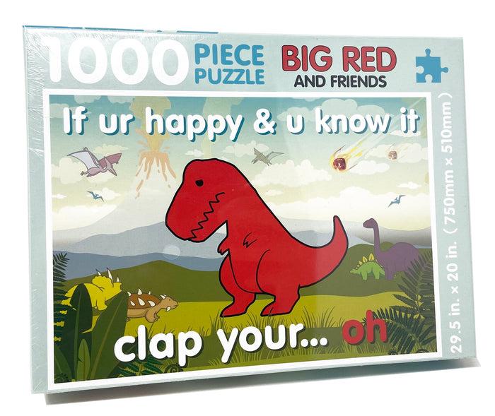 goodie two sleeves Sad T-Rex Dino Puzzle