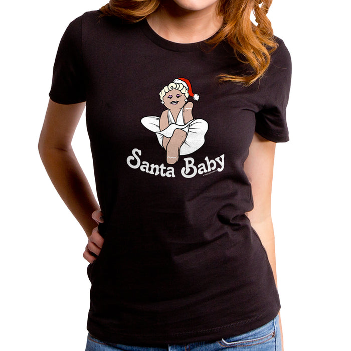 goodie two sleeves Santa Baby Women's T-Shirt