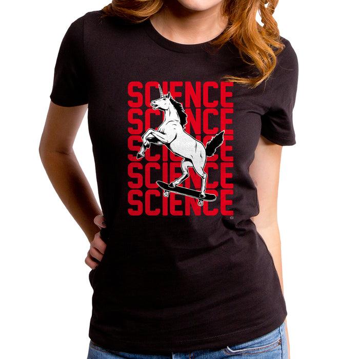 goodie two sleeves Science Unicorn Women's T-Shirt
