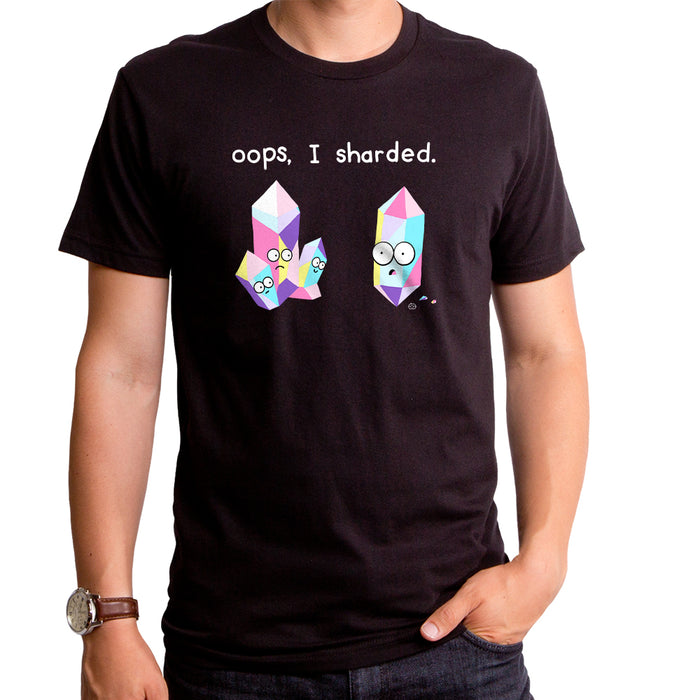goodie two sleeves Sharded Adult T-Shirt