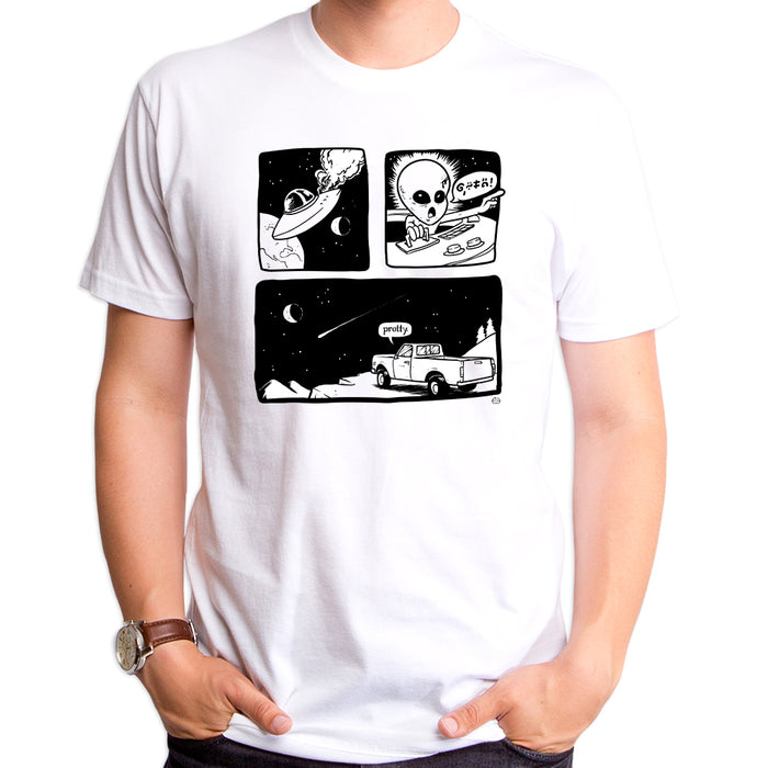 goodie two sleeves Shooting Star Adult T-Shirt