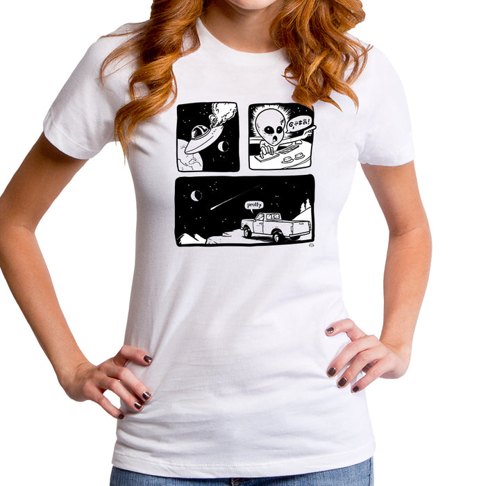 goodie two sleeves Shooting Star Women's T-Shirt