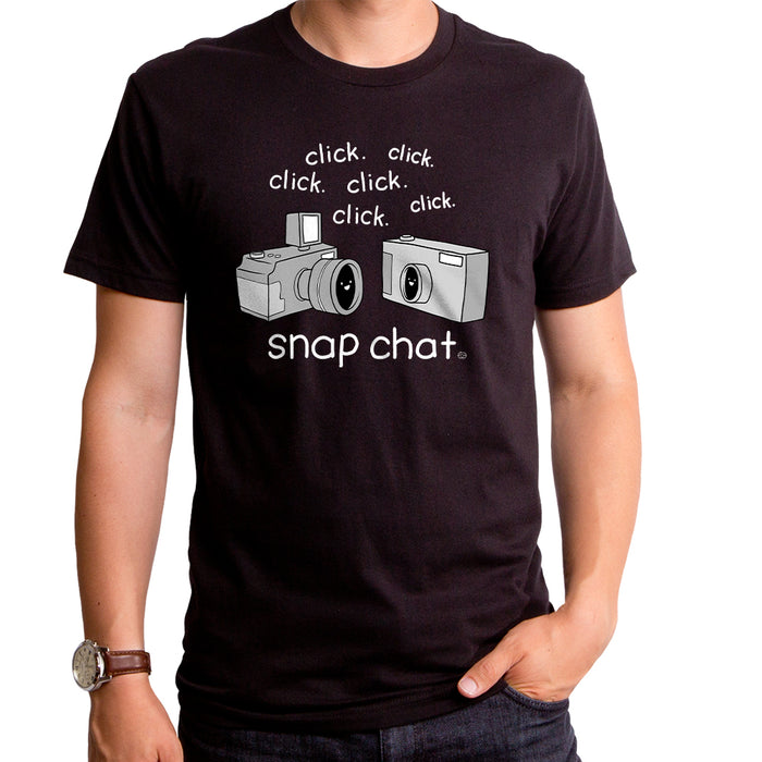 goodie two sleeves Snap Chat Adult T-Shirt