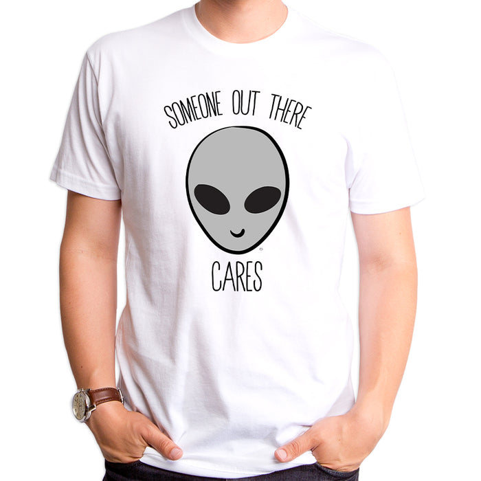 goodie two sleeves Someone Out There Adult T-Shirt