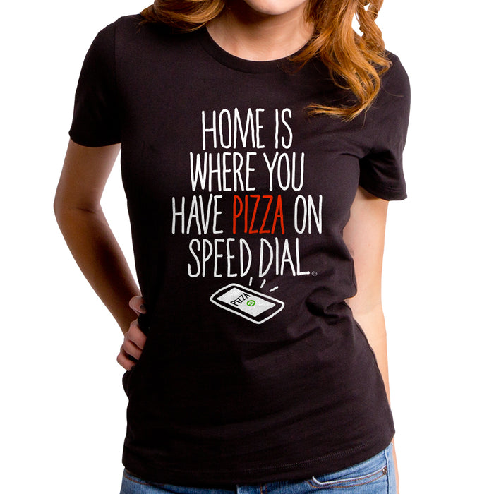 goodie two sleeves Speed Dial Women's T-Shirt