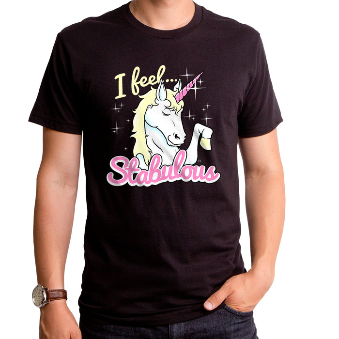 goodie two sleeves Stabulous Adult T-Shirt