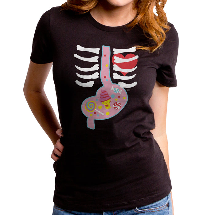 goodie two sleeves Stomachache Women's T-Shirt