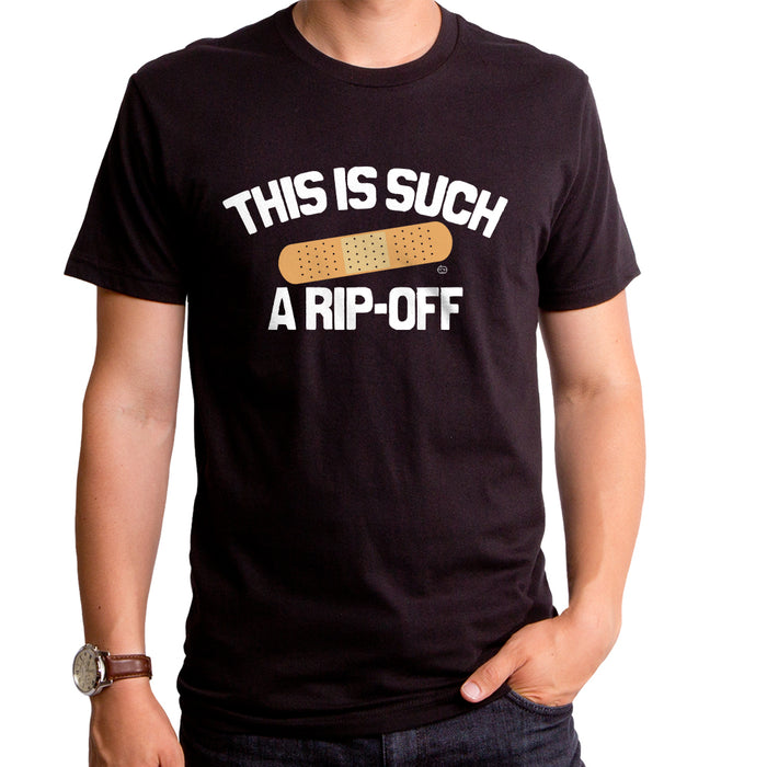 goodie two sleeves Such a Rip Off Adult T-Shirt